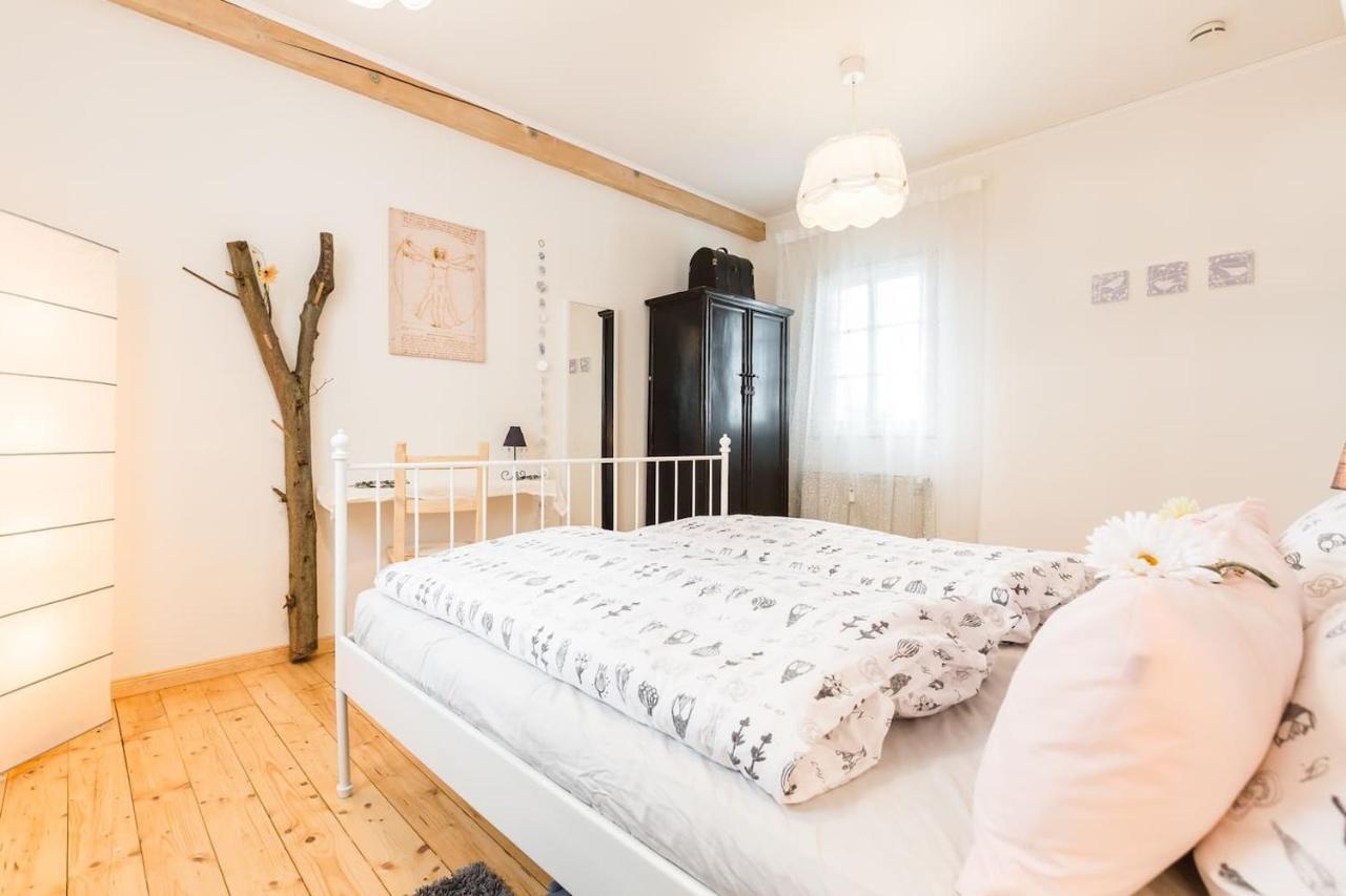 Gemütliche Fachwerkwohnung Alfter Exterior foto