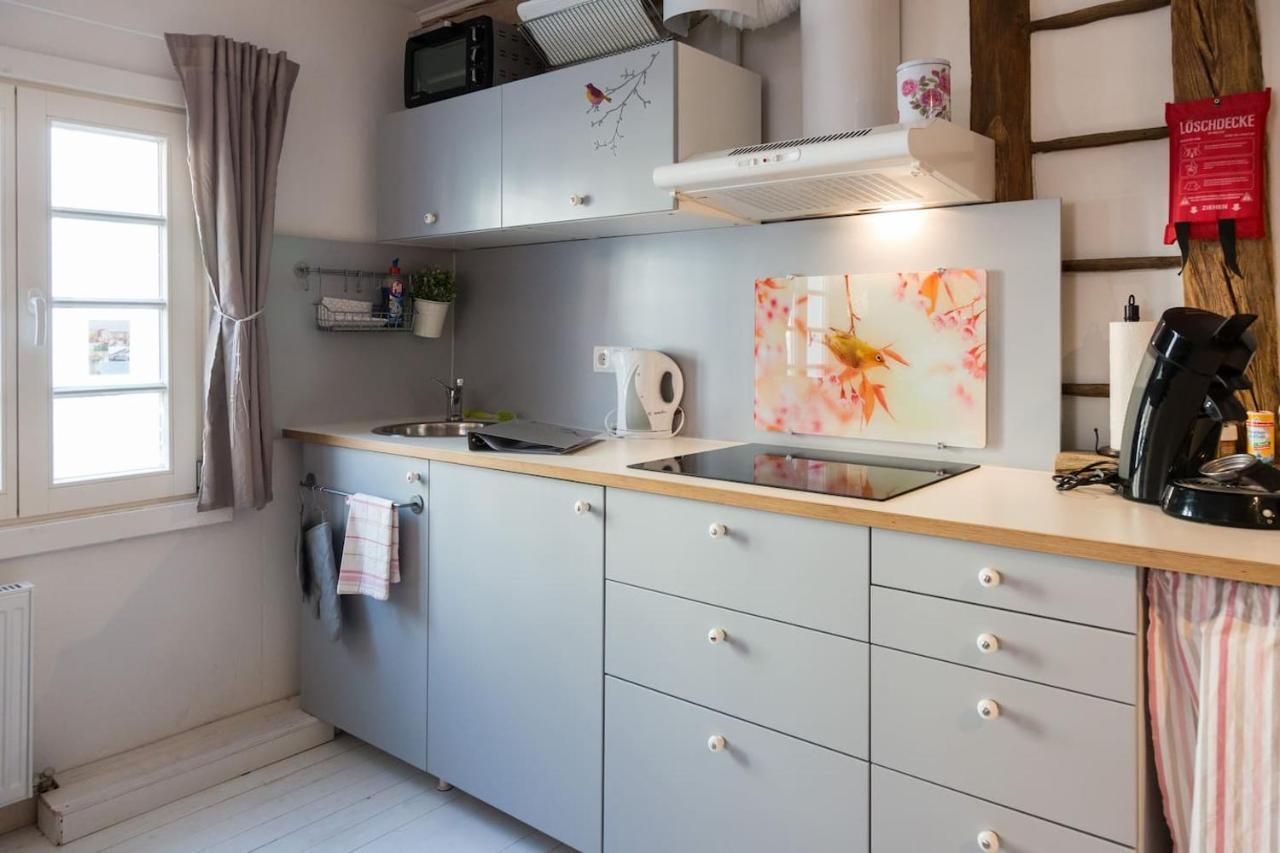 Gemütliche Fachwerkwohnung Alfter Exterior foto